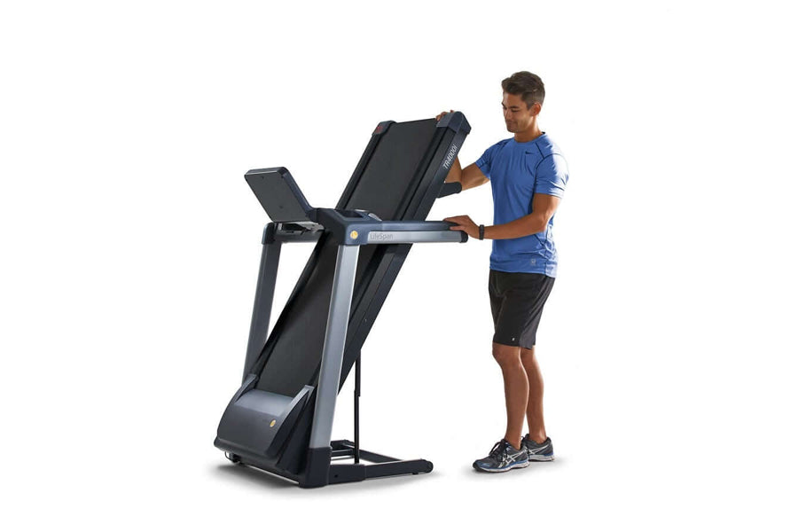 LifeSpan TR4000i Folding Treadmill - Compact Home Exercise Equipment for Running & Walking - Perfect for Small Spaces & Home Gym Workouts