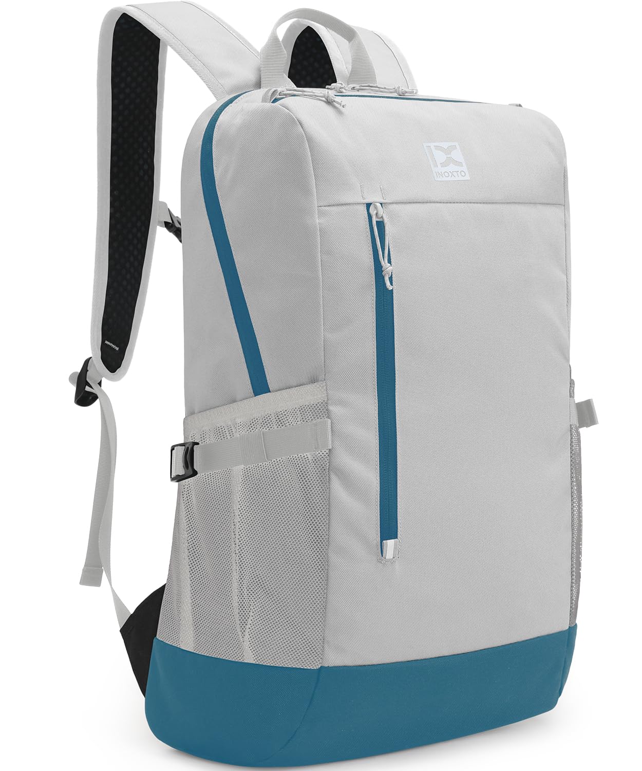 INOXTO 20L Lightweight Hiking Backpack - Waterproof Daypack for Camping, Running, Cycling & Outdoor Sports - Durable Travel Backpack for Men & Women - Perfect for Hiking, Mountain Climbing & Skiing (Gray) - Ideal for Day Trips, Commuting & Adventure Travel