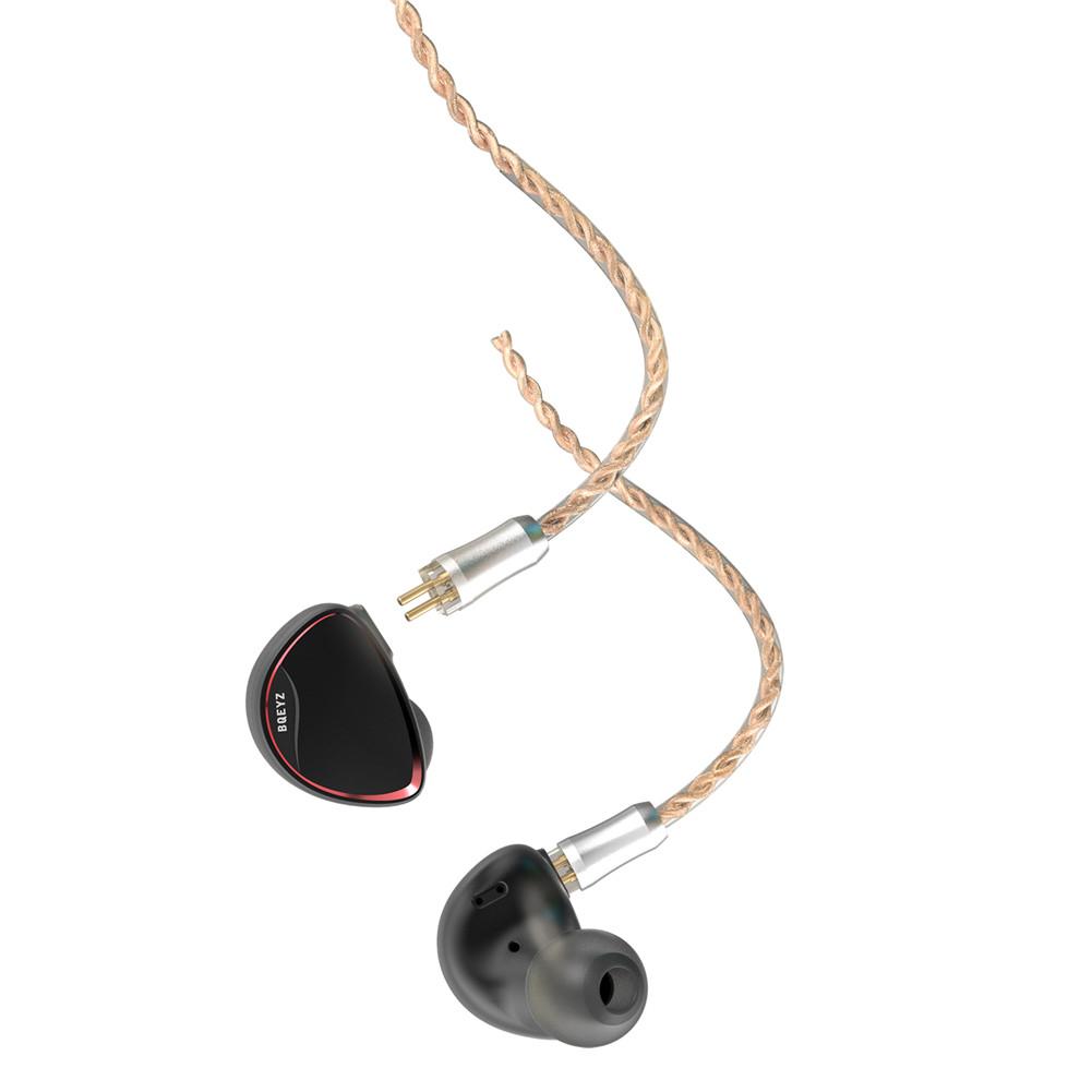 BQEYZ Spring 2 HiFi In-Ear Monitors with Balanced Armature Drivers - Premium Sound Quality for Audiophiles, Musicians & Studio Recording