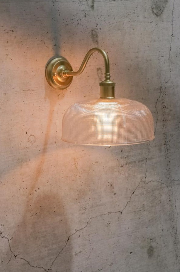 Chapman Glass Wall Light - Modern Sconce for Bedroom, Living Room & Hallway - Elegant Home Decor Lighting Fixture