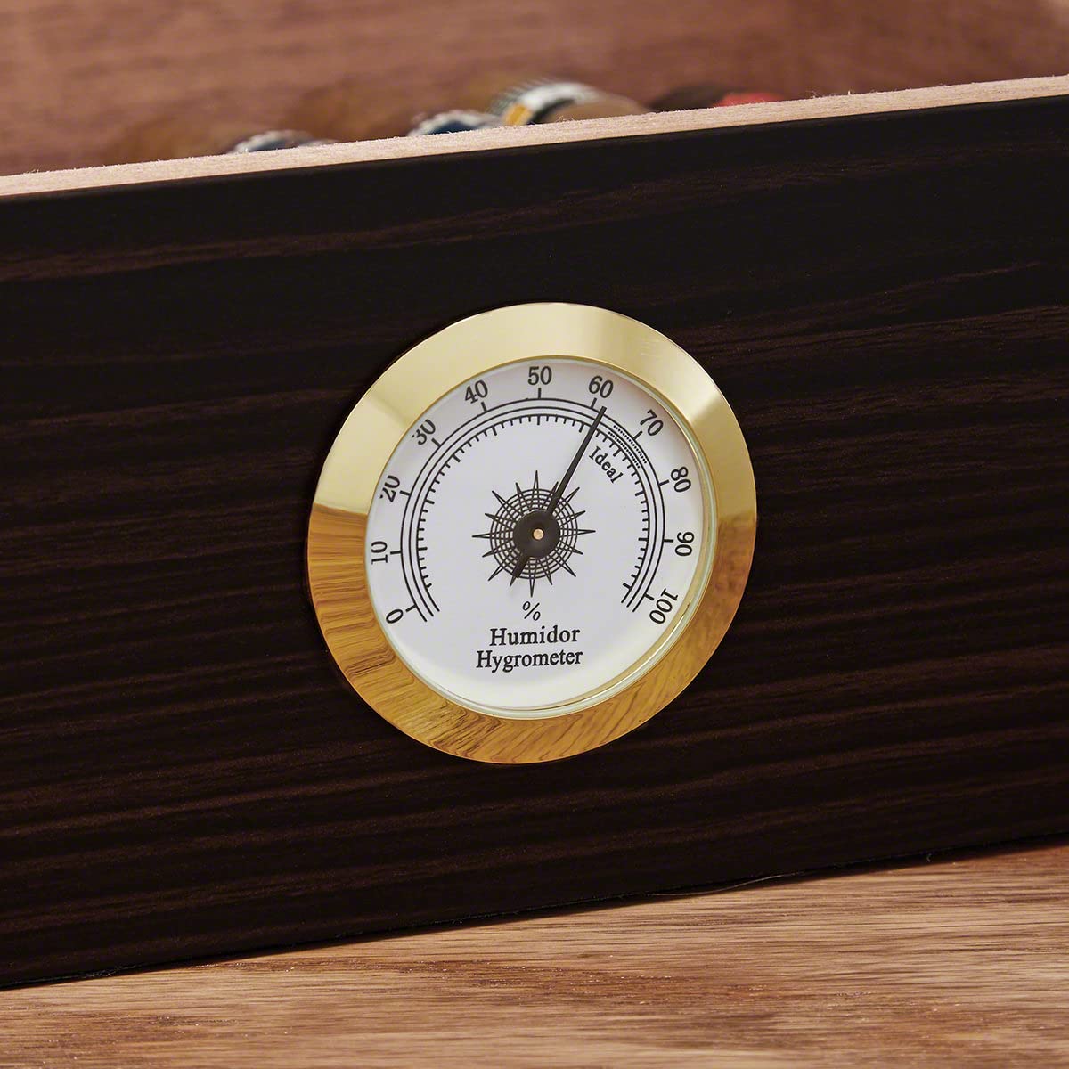 Premium Custom Engraved Twist Cigar Glasses with Spanish Cedar Humidor Set - Perfect for Whiskey & Cigar Lovers, Gifts for Men, Home Bar Accessories