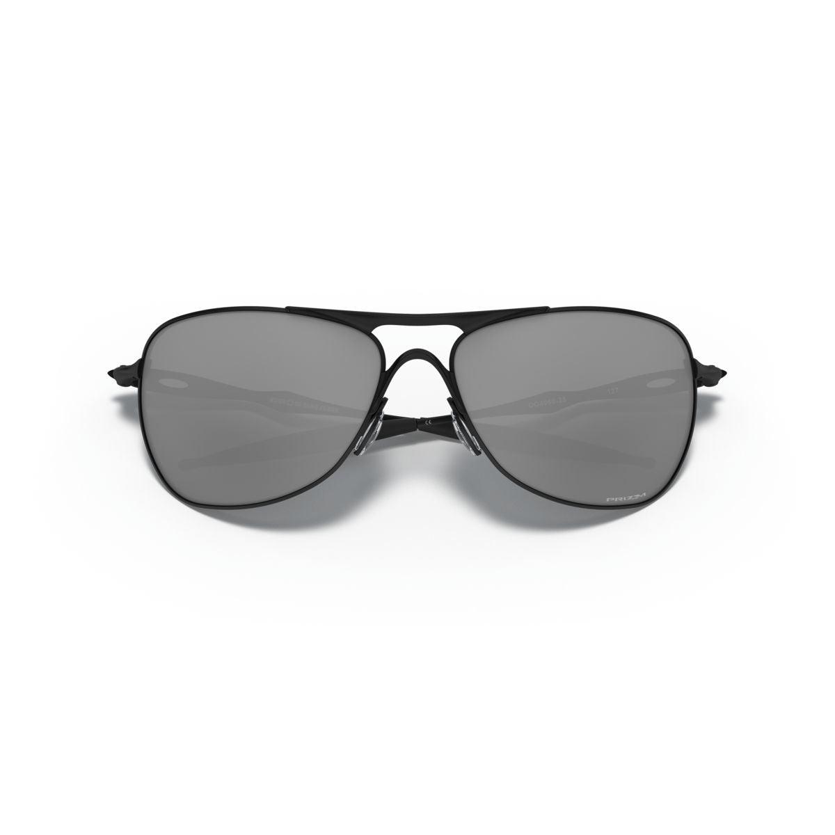Oakley Crosshair Sunglasses Matte Black with Prizm Black Lenses (Model 0OO4060-406023) - Perfect for Outdoor Sports, Driving & Everyday Wear