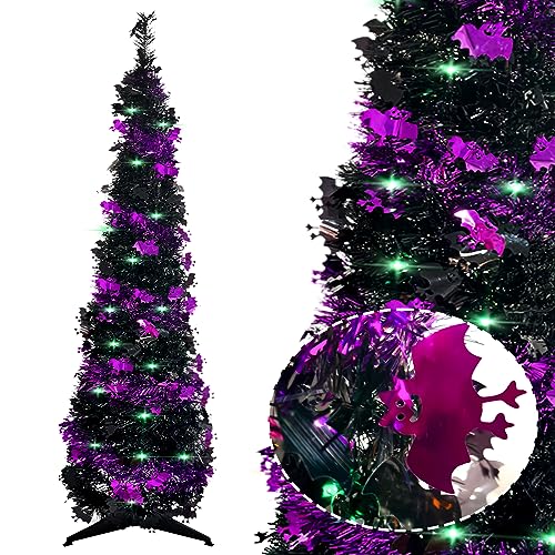 5ft Black & Purple