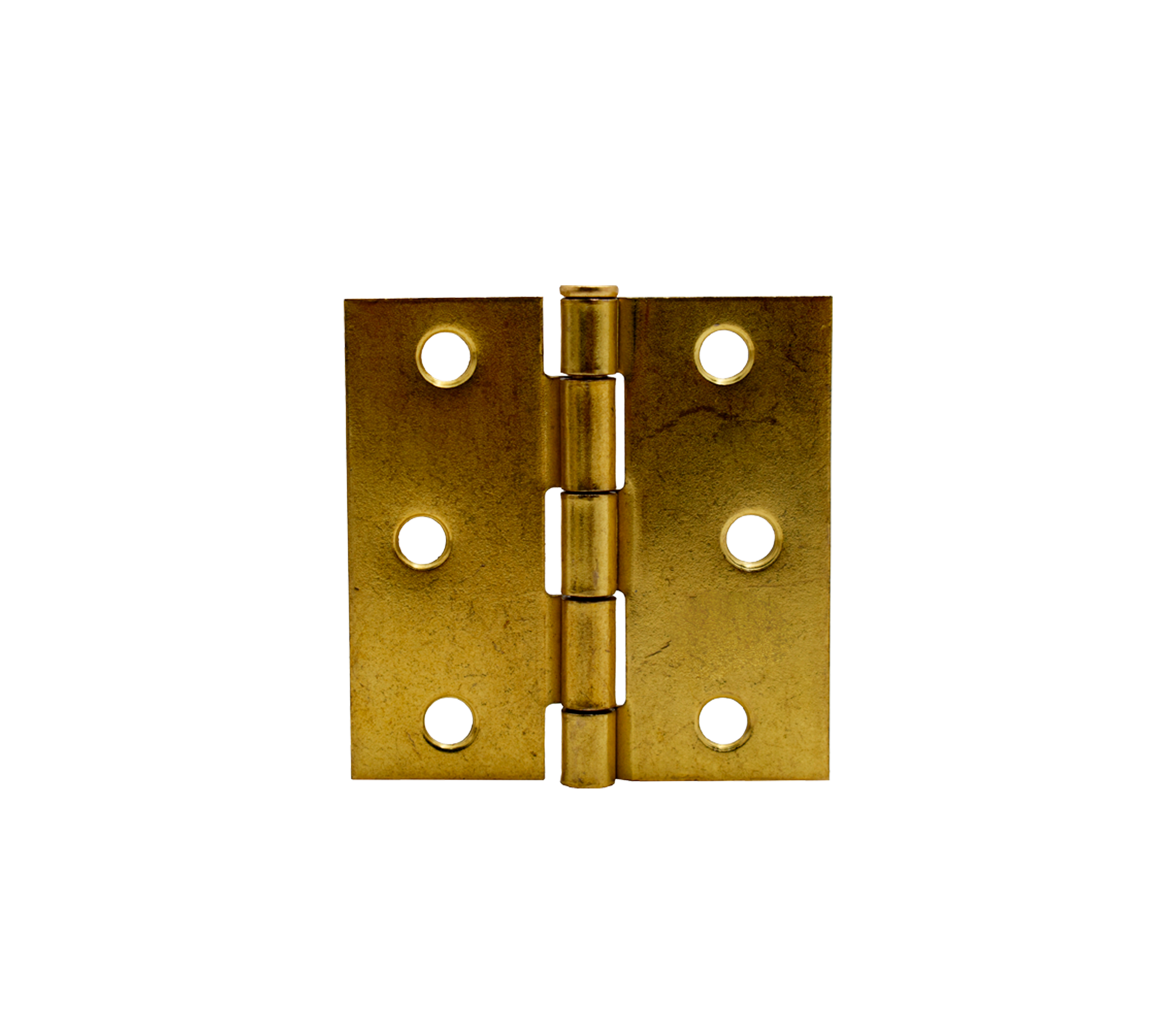3x3 16 Gauge Gold Hinges - Heavy Duty Cabinet & Door Hinges for Furniture, Kitchen Cabinets & DIY Projects | Powerfik Premium Hardware