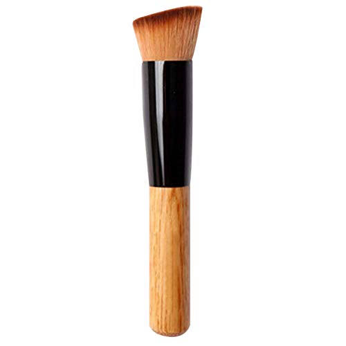 Premium Wooden Makeup Brushes Set - Blush, Eyeshadow & Foundation Powder Brushes for Flawless Beauty Application | Ideal for Women & Girls | Perfect for Daily Makeup, Contouring & Professional Looks
