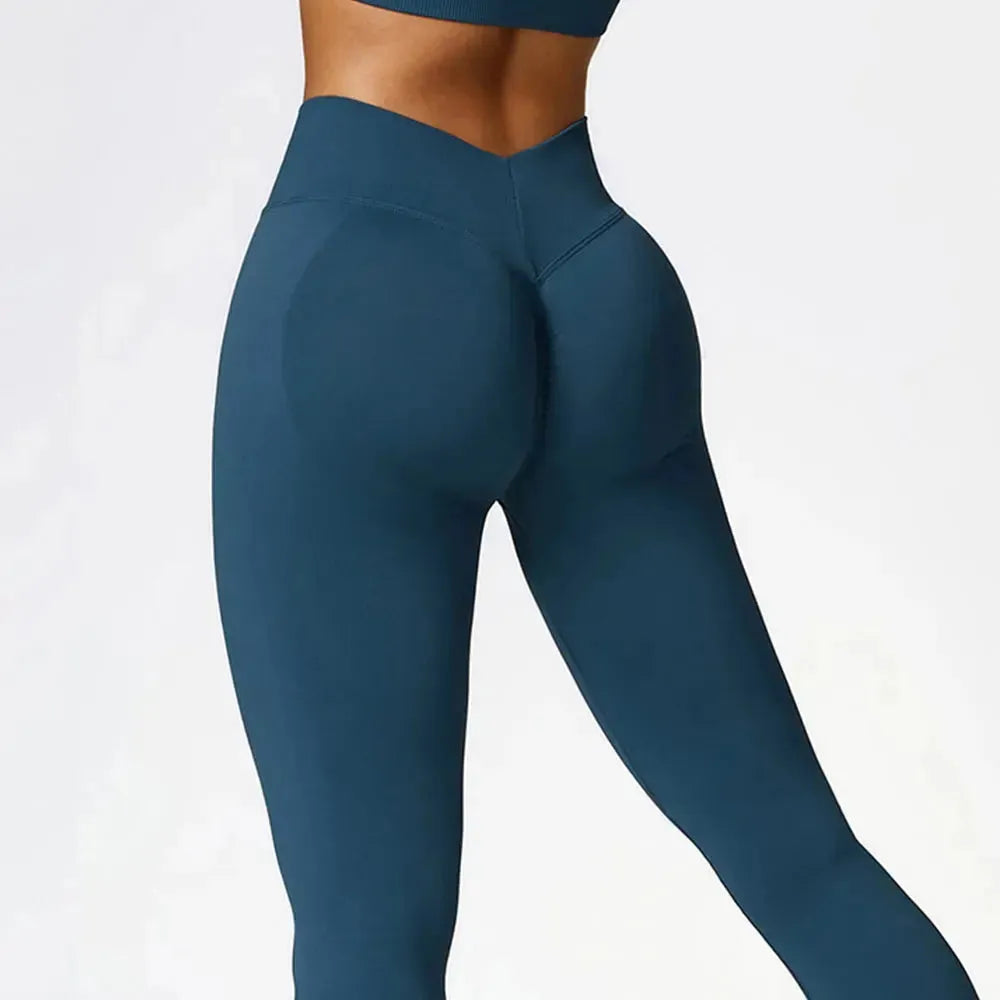 High Waist Yoga Pants for Women - Seamless Scrunch Butt Leggings, Push Up Gym Workout Tights & Fitness Clothing | Perfect for Yoga, Running, Gym Training & Casual Wear