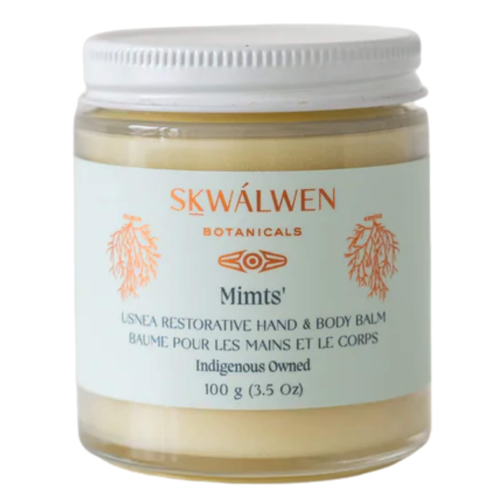 Mimts' Usnea Restorative Hand & Body Balm – Organic Moisturizing Cream for Dry Skin, Eczema & Cracked Hands – Perfect for Daily Hydration & Nighttime Repair