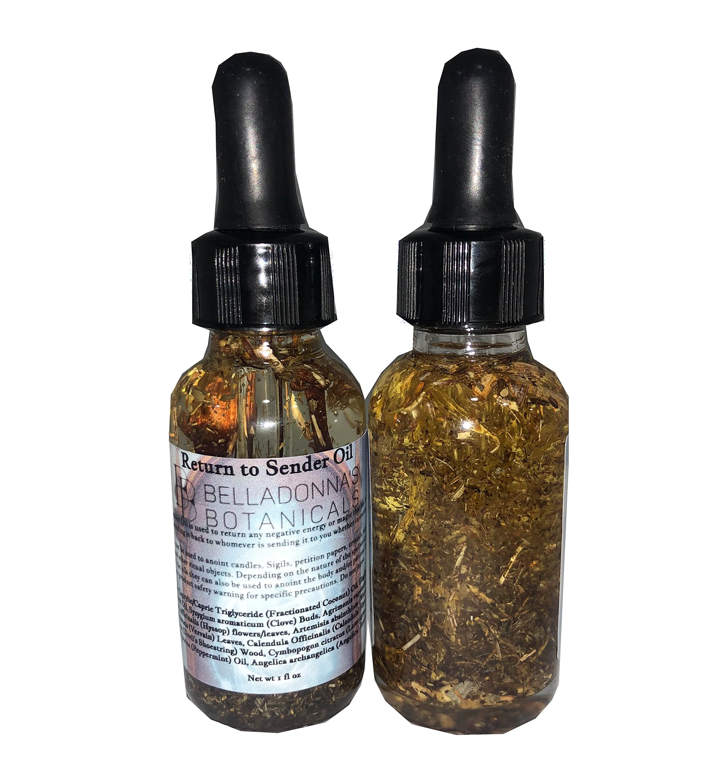 Return to Sender Ritual Oil - Spiritual Protection & Negative Energy Removal - Perfect for Cleansing, Warding Off Evil & Home Blessing