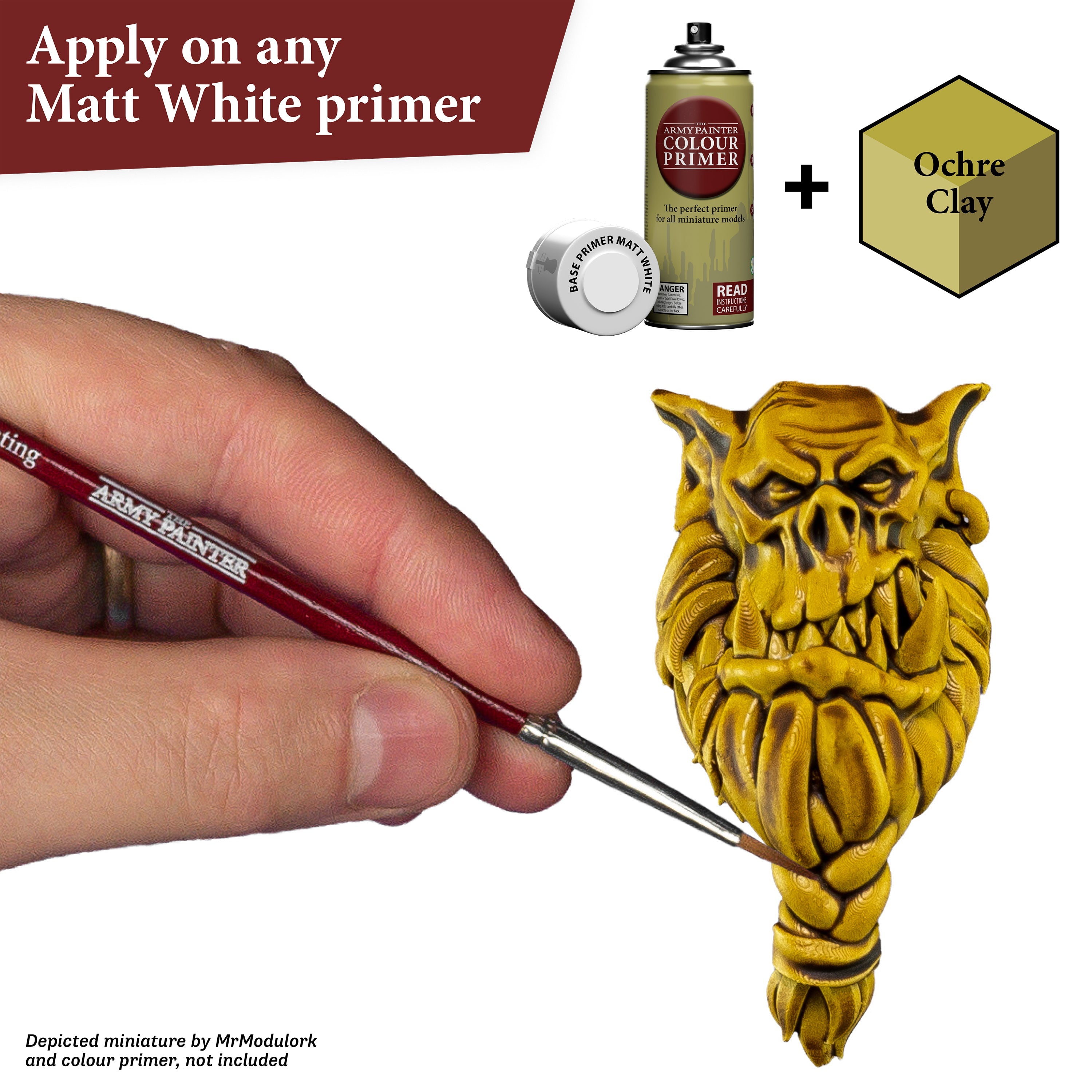 Speedpaint: Ochre Clay - Premium Acrylic Paint for Miniatures & Models - Perfect for Warhammer, D&D, and Tabletop Gaming
