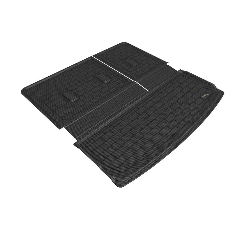 3D MAXpider Custom Fit 2021 Chevrolet Tahoe & GMC Yukon Rear Seatback Protector Cargo Liner - Black | Waterproof & Non-Slip Trunk Mat for SUV | Perfect for Road Trips, Camping & Pet Protection