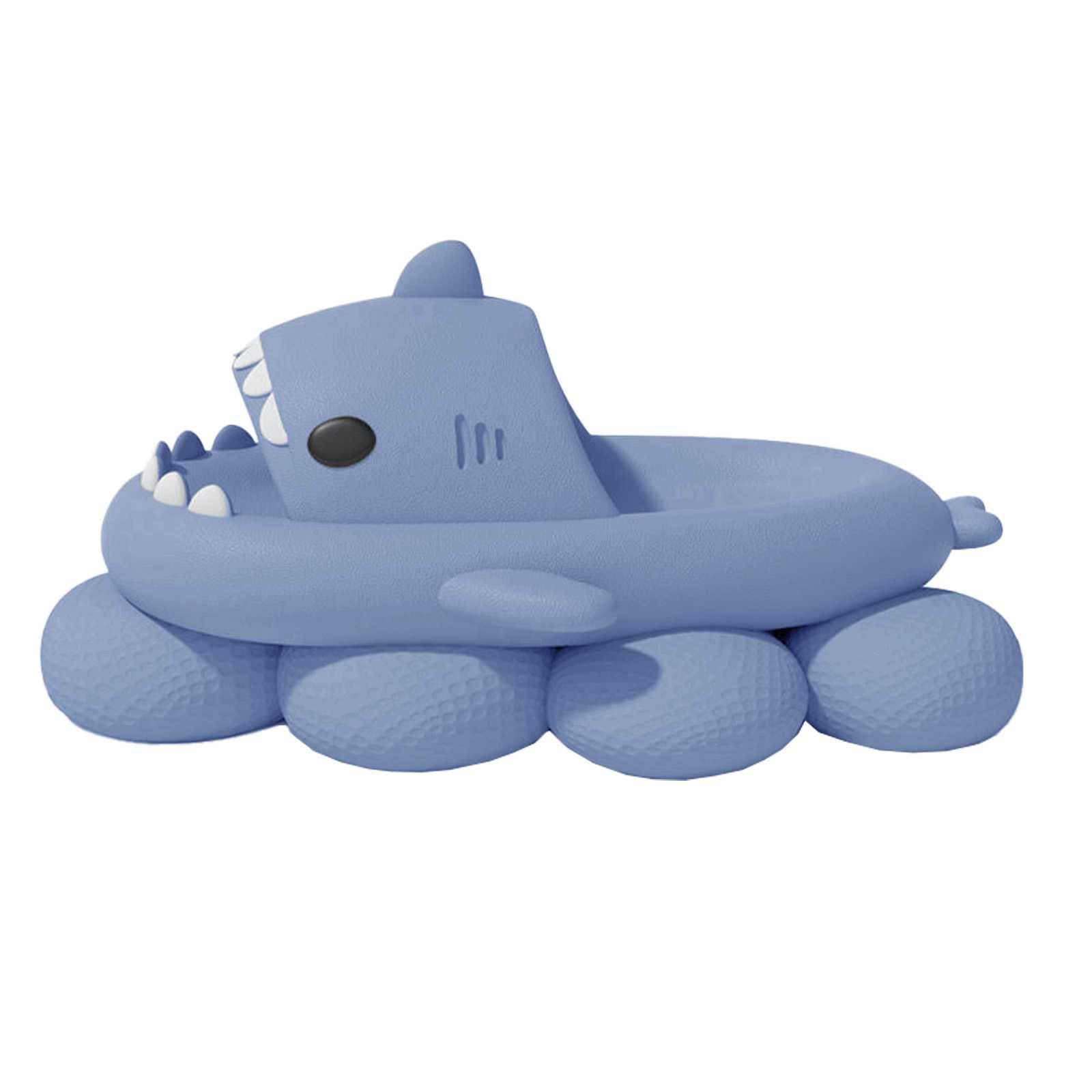 Anti-Slip Shark Slippers for Women & Men - Lightweight Open-Toe Slides with Comfortable Sole - Perfect for Beach, Pool, and Summer Casual Wear