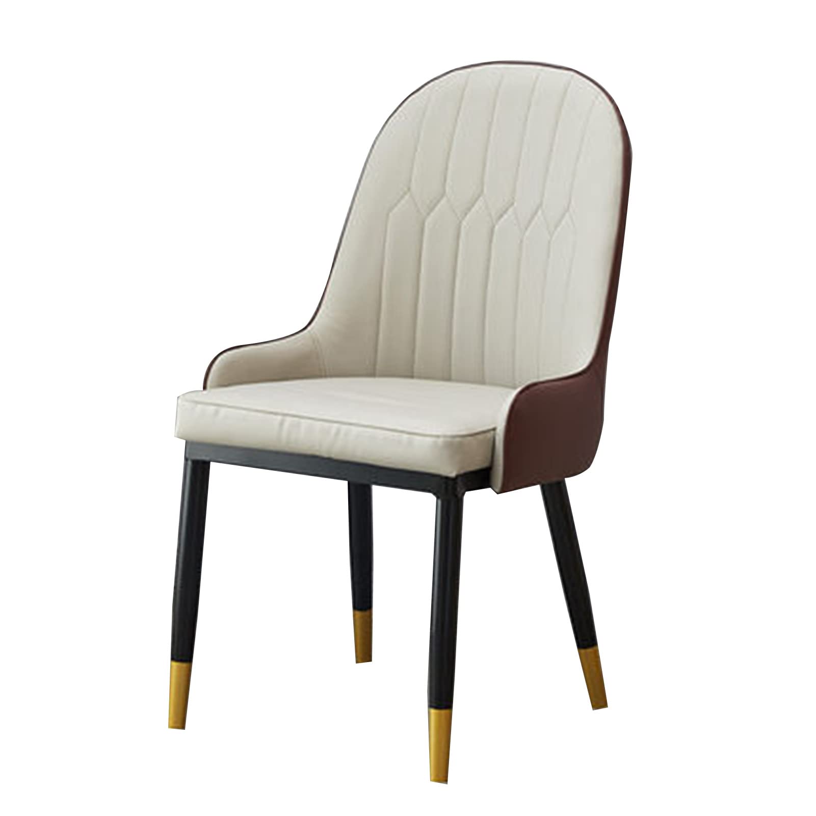 Modern Light Luxury Backrest Dining Chair - Nordic Style Cafe Hotel Leisure Chair, Simple Contemporary Sofa Stool for Manicure & Makeup - Perfect for Restaurants, Coffee Shops, Salons and Home Decor