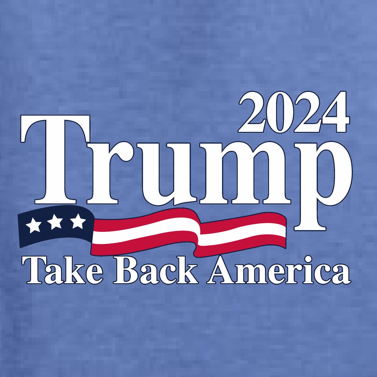 Wild Bobby Trump 2024 Take Back America Political Graphic Sweatshirt - Unisex Crewneck Pullover for Campaign Support & Patriotic Events