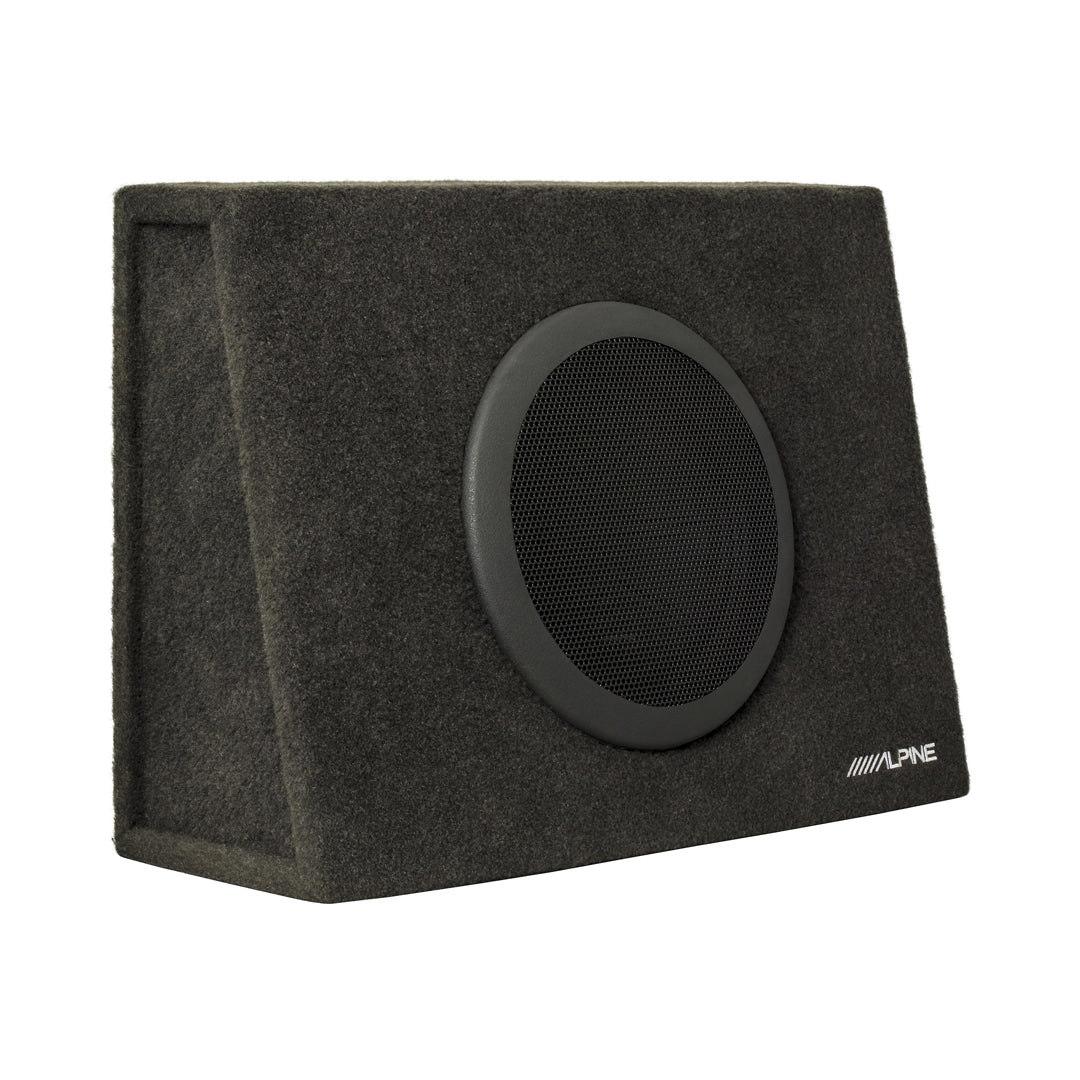 Alpine SBT S10V Compact Wedge Style Truck Subwoofer Enclosure with 10