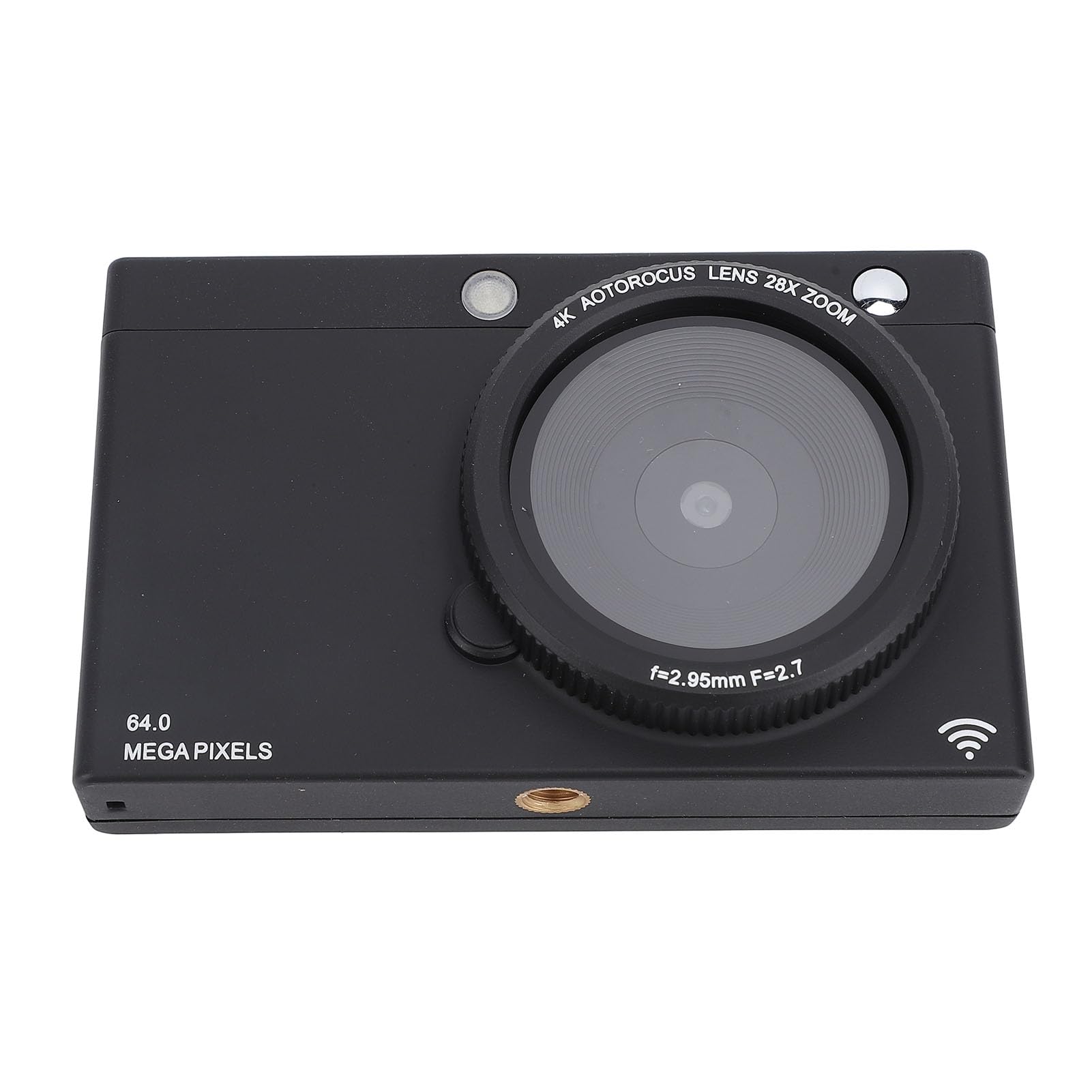 4K Digital Camera with 2.83 Inch LCD Screen & 28X Zoom - Portable Video Camera for Vlogging, Travel Photography, YouTube Content Creation - ABS Body for Durability