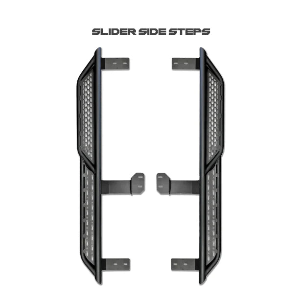 2023+ Ineos Grenadier Owl Tubular Side Step Sliders - Heavy Duty Off-Road Running Boards for Adventure & Truck Accessories