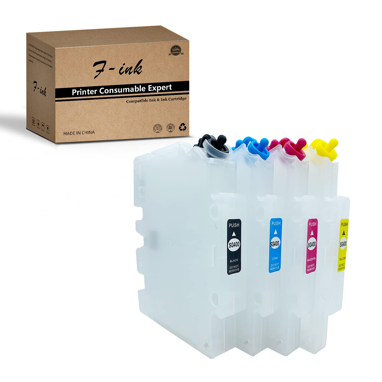 Refillable Ink Cartridge for Sublijet Virtuoso SG400 & SG800 Printers - Eco-Friendly Ink Tank Replacement - Perfect for Sublimation Printing on T-Shirts, Mugs & Home Decor