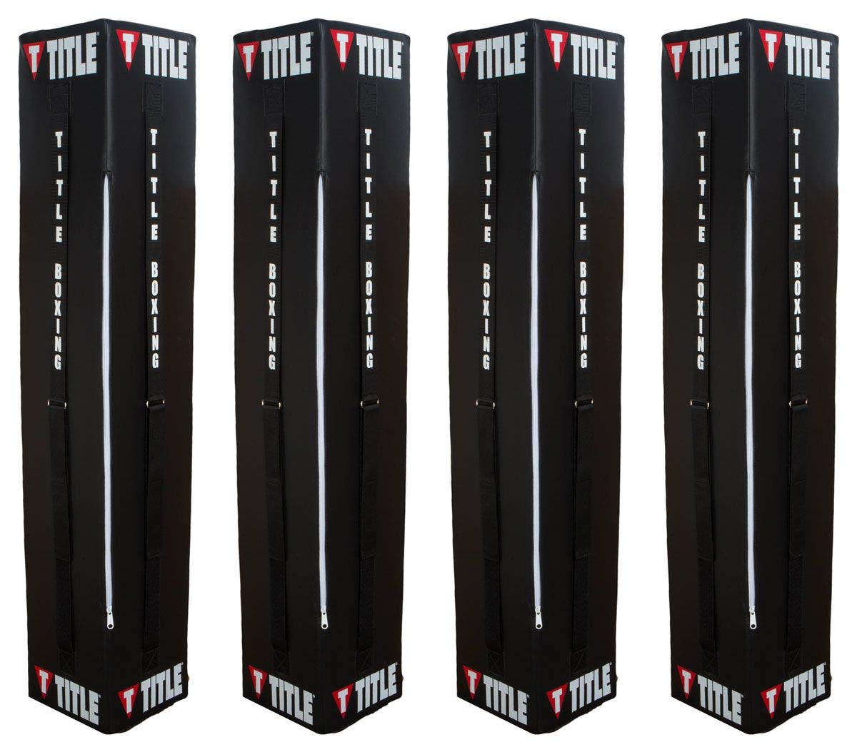 Title Boxing Jumbo Corner Cushions V3.0 (Set of 4) - Premium Boxing Ring Corner Pads for MMA, Kickboxing & Training Gyms - Durable Foam Padding for Safety & Protection