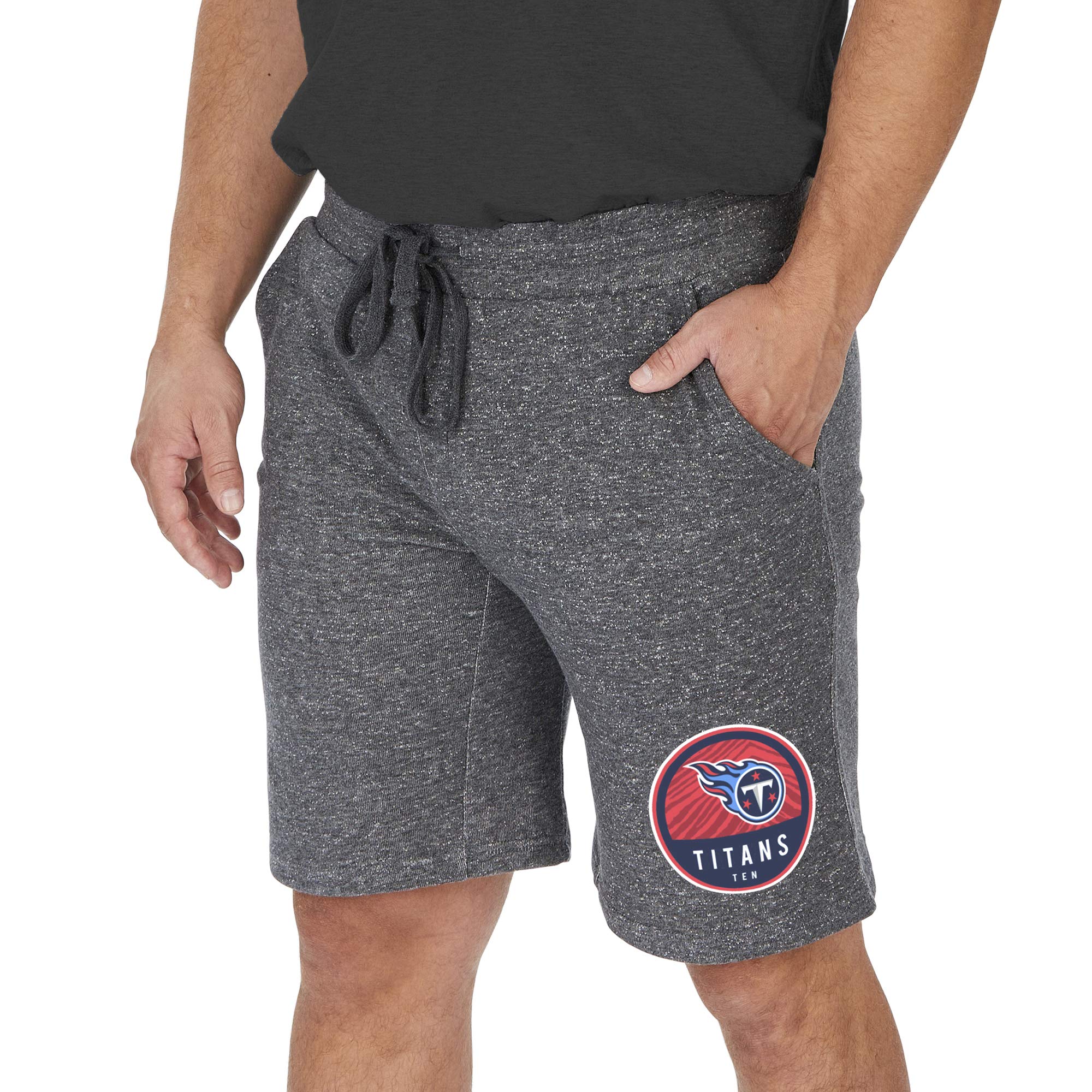 Officially Licensed Zubaz Men's NFL Sweat Shorts with Drawstring Waist - Comfortable Lounge & Game Day Shorts for Football Fans