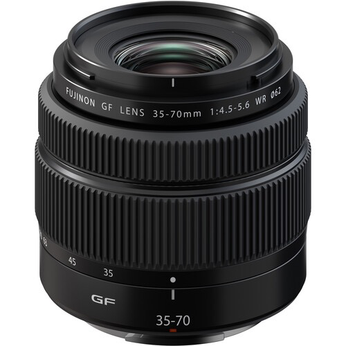 Fujifilm FUJINON GF35-70mm F4.5-5.6 WR GFX Medium Format Lens for Landscape & Portrait Photography | Weather-Resistant Mirrorless Camera Lens