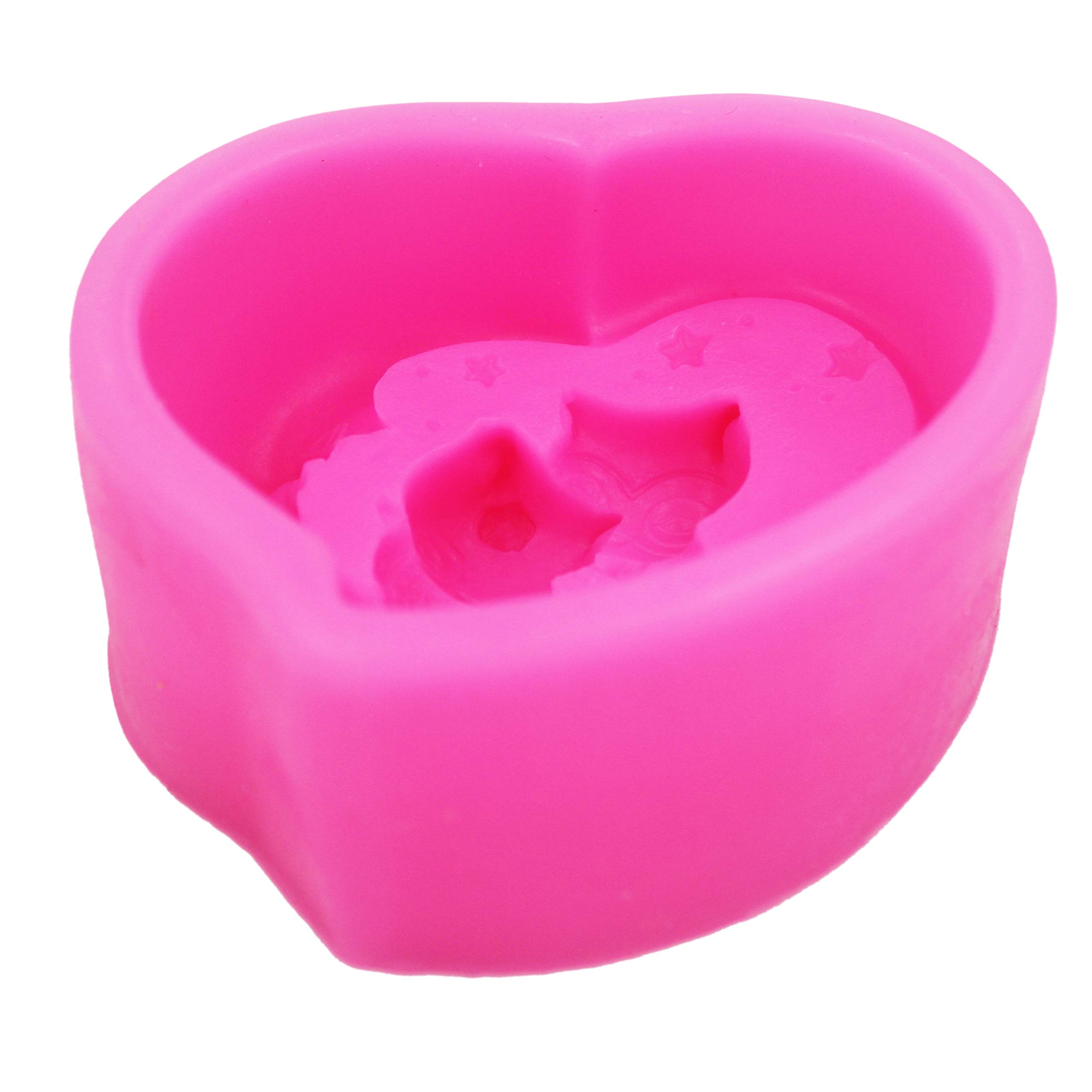 Night Owl S281 Silicone Soap Mold Set - DIY Handmade Soap Making Kit for Crafters - Perfect for Homemade Soaps, Candles, Resin Art & Bath Bombs