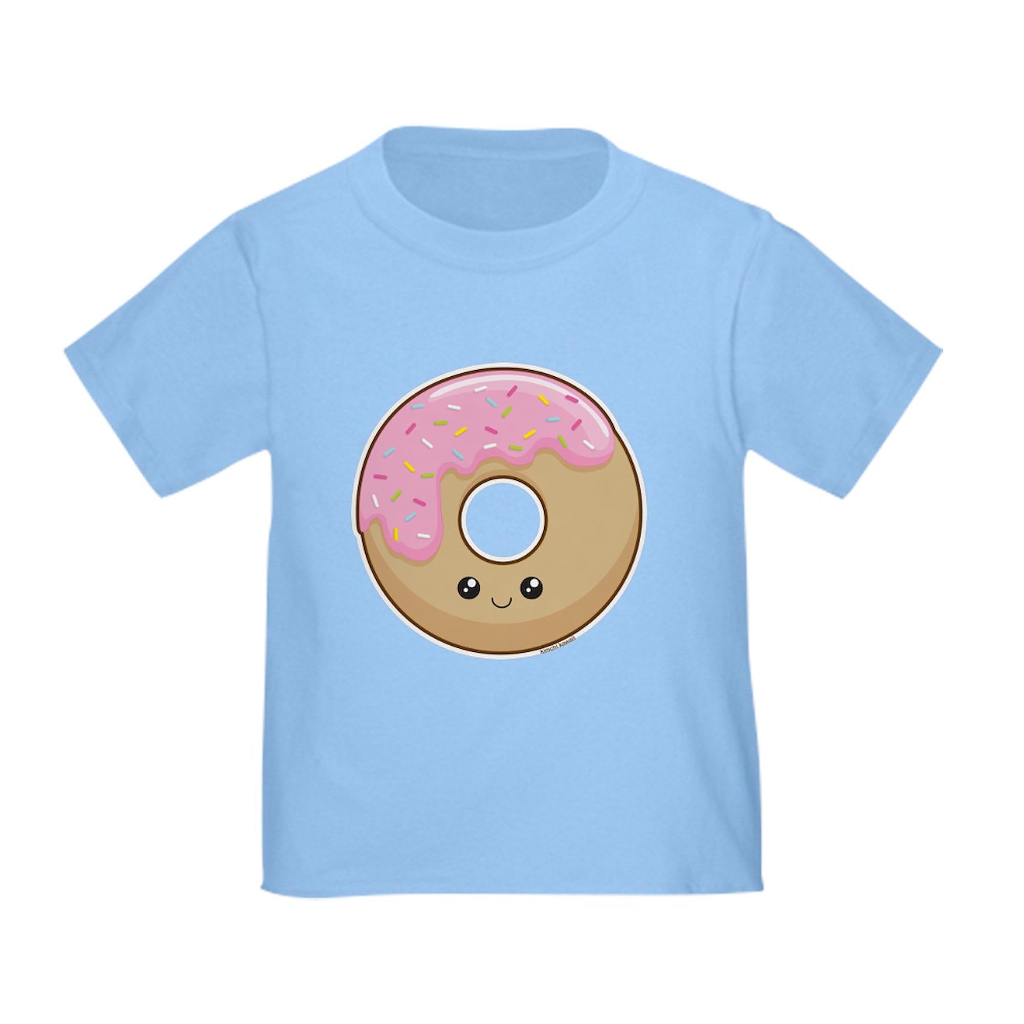 Donut! Cute Toddler Graphic Tee - 100% Cotton Soft Baby T-Shirt for Boys & Girls | Perfect for Playdates, Birthday Parties & Family Photos