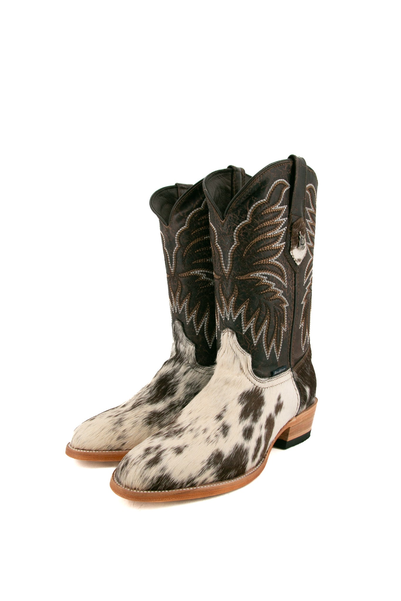 Men's Genuine Cowhide Round Toe Cowboy Boots - Size 7 Western Boots (BM29) - Perfect for Country Dancing, Rodeos & Casual Western Wear