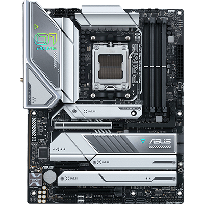 ASUS PRIME X670E-PRO WIFI AMD AM5 ATX Motherboard with PCIe 5.0, DDR5, WiFi 6, 2.5Gb LAN - Perfect for Gaming PC, Content Creation & High-Performance Workstations