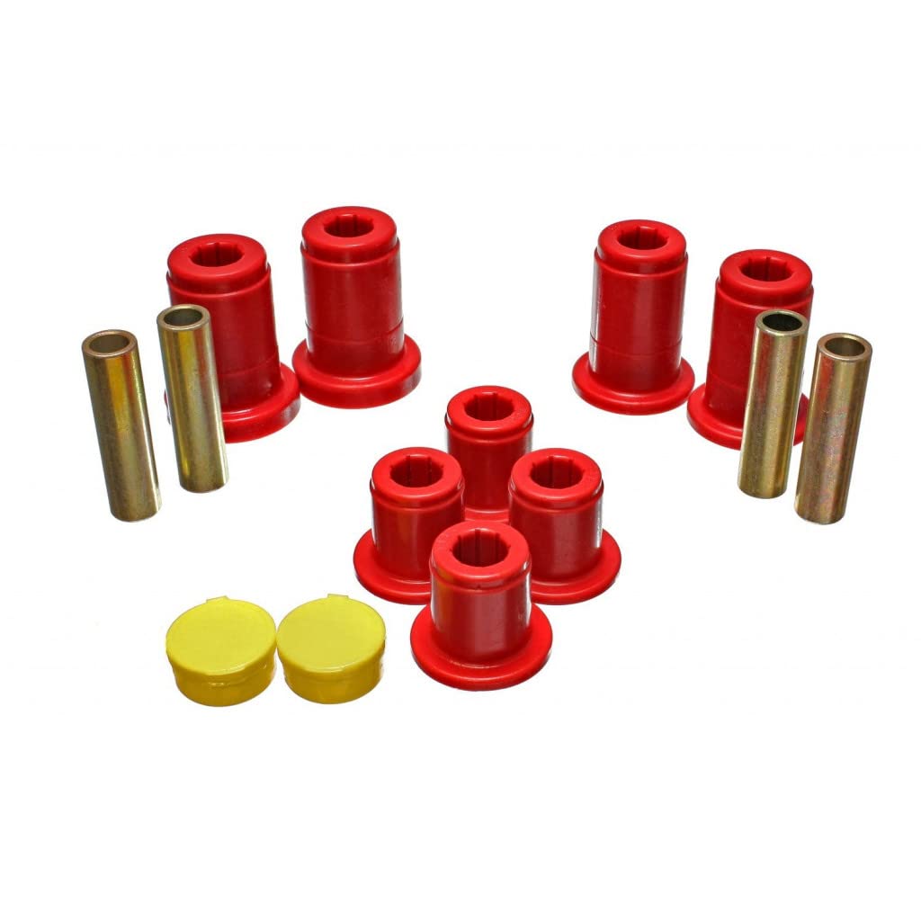 Energy Suspension Front Red C/A Bushing Kit for 1995-2001 Ford Explorer (4.3157R) - Improve Ride Quality & Handling | Perfect for Off-Roading & Performance Upgrades