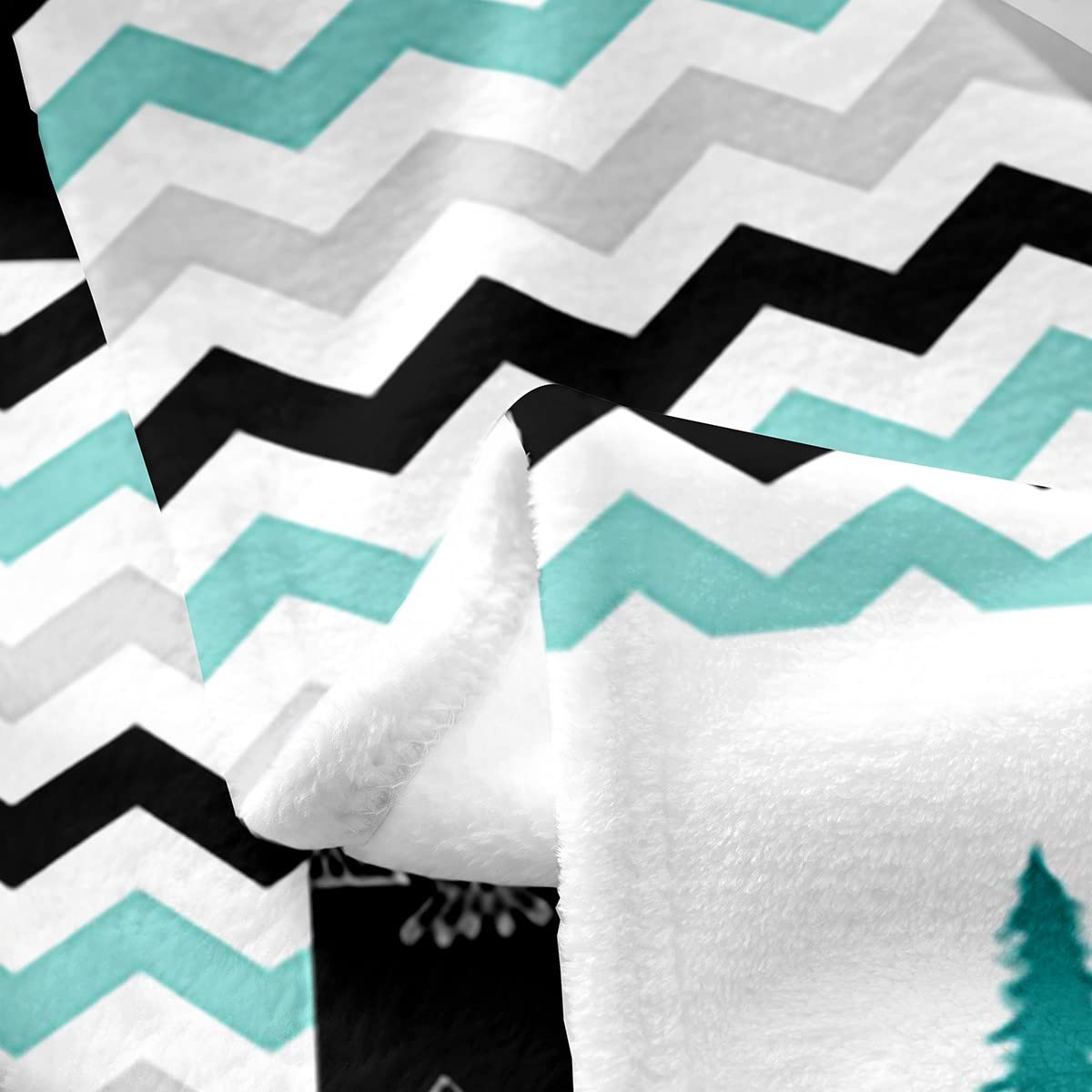 Jejeloiu Soft Flannel Fleece Throw Blanket 40