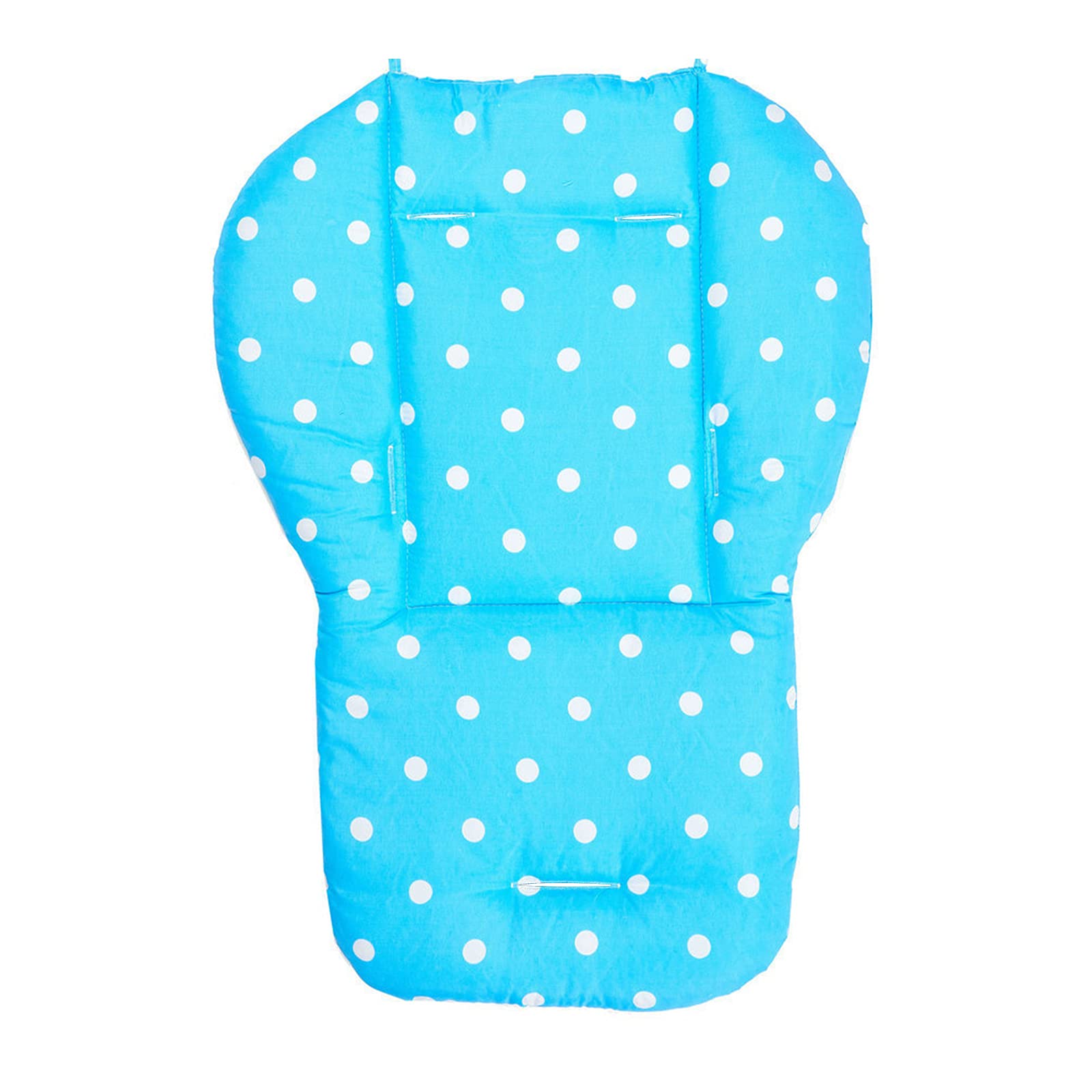 Breathable and Comfortable High Chair Cover & Cushion - Soft Baby High Chair Seat Pad for Feeding - Universal Fit for High Chairs & Strollers - Perfect for Home, Restaurant, and Travel Use (Blue)