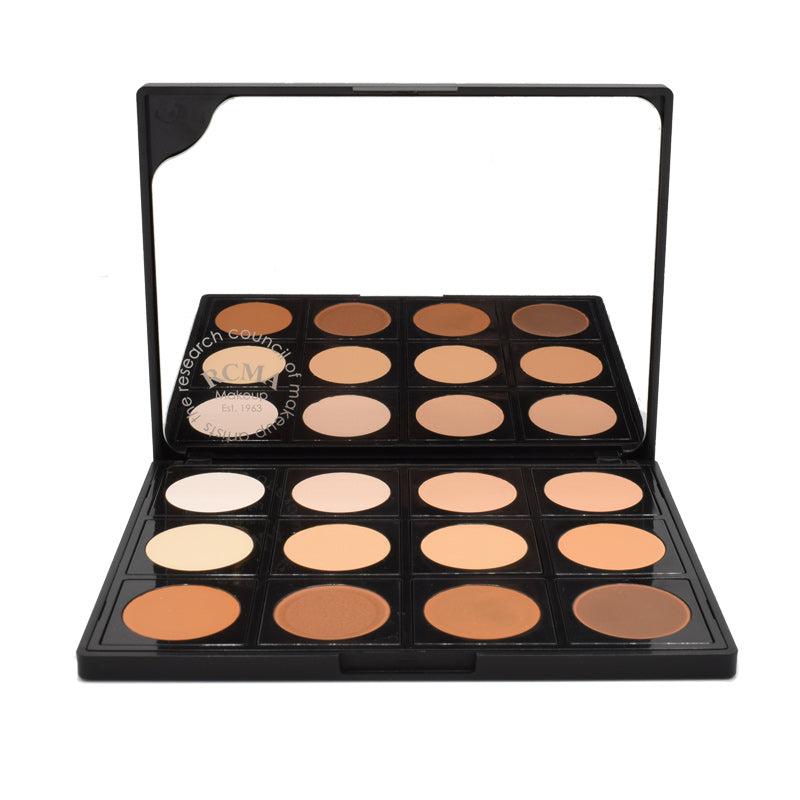 RCMA VK Pro Palette #1 - Professional Makeup Kit for Contouring, Highlighting & Color Correcting - Perfect for Makeup Artists & Beauty Enthusiasts - Ideal for Bridal, Photo Shoots & Special Occasions