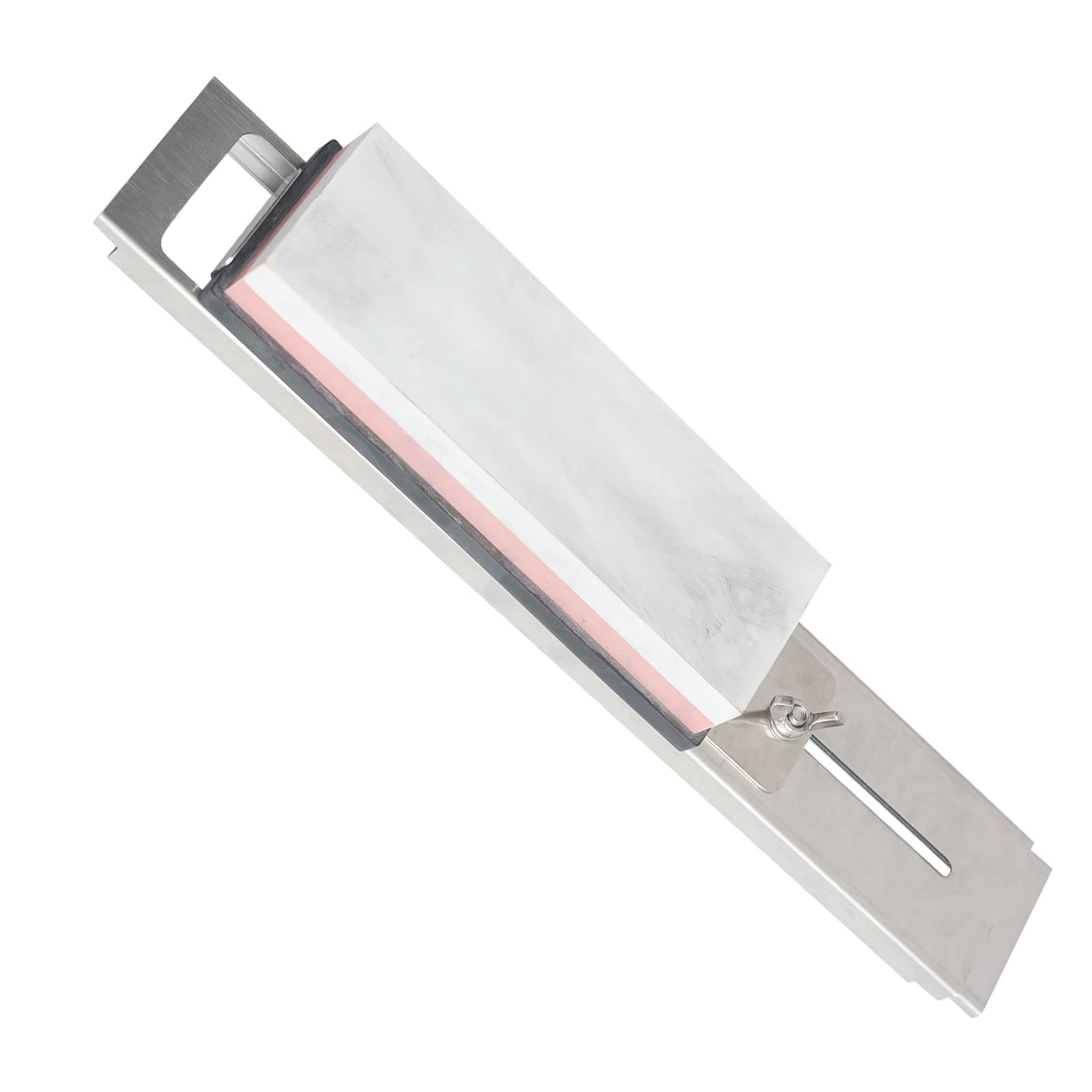 Premium Stainless Steel Whetstone Holder & Sharpening Stone Sink Bridge - Adjustable Non-Slip Design with Wing Nuts for Knives, Chisels & Tools - Perfect for Kitchen, Workshop & Outdoor Sharpening Needs