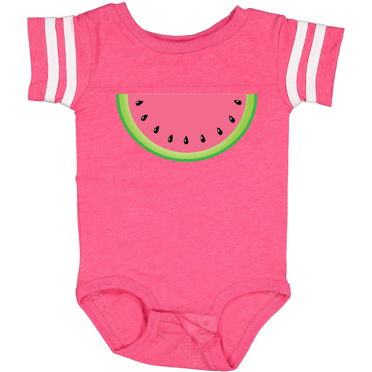 Inktastic Pink Watermelon Baby Bodysuit - Soft Cotton Onesie for Newborns & Infants - Perfect for Summer Outfits, Photo Shoots & Family Gatherings