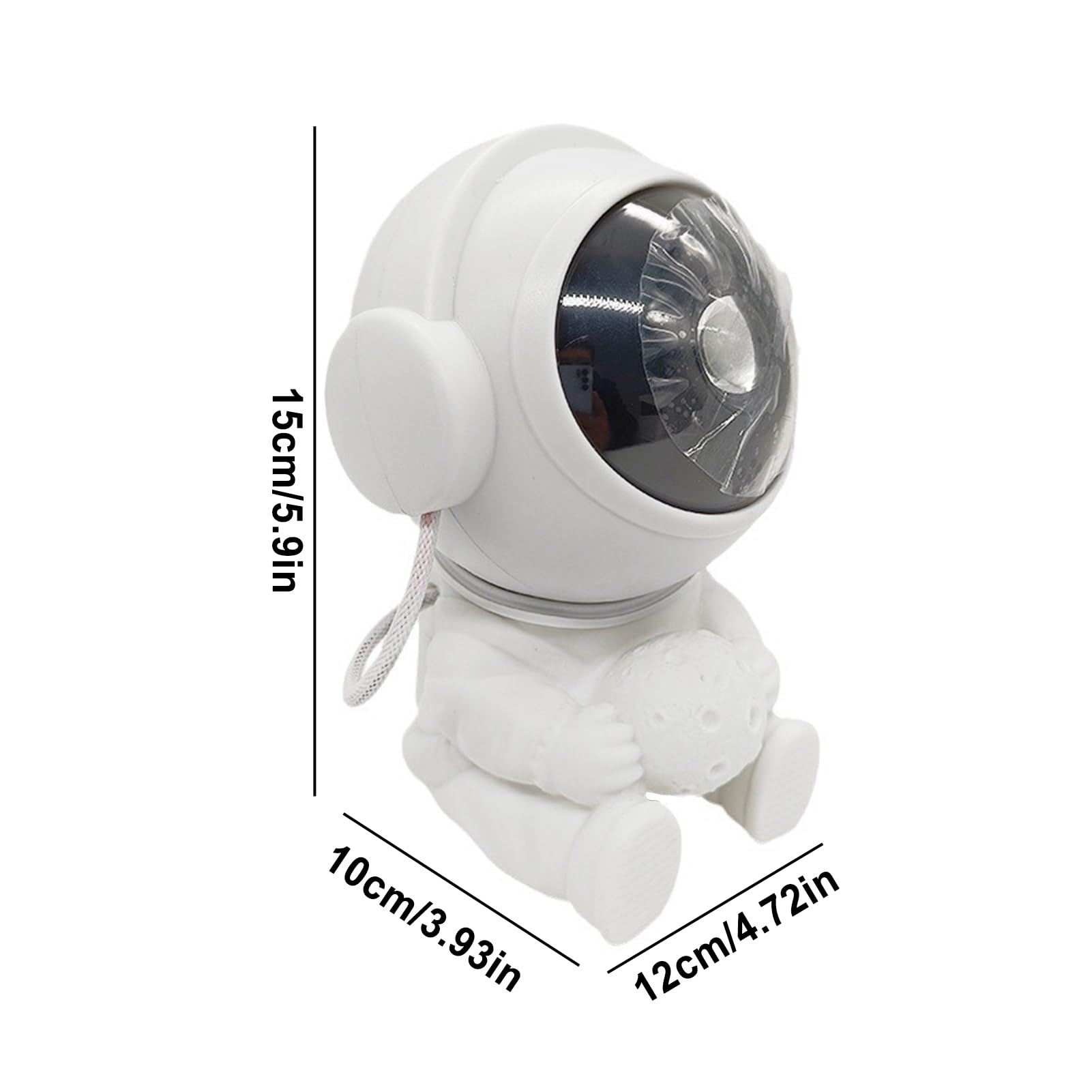 Remote Control Astronaut Galaxy Light Projector - 360° Rotating LED Night Light with Spaceman Design for Kids Room & Home Decoration | Perfect for Bedroom, Nursery, and Relaxation