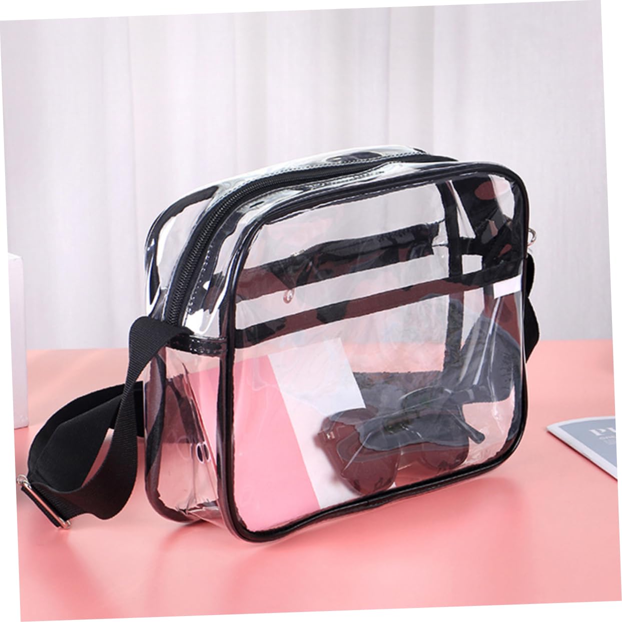 KITANDOVE Women's Crossbody Bag - Lightweight PVC Shoulder Purse for Shopping, Travel & Daily Use | Compact Storage, Fashionable & Durable Handbag for Women