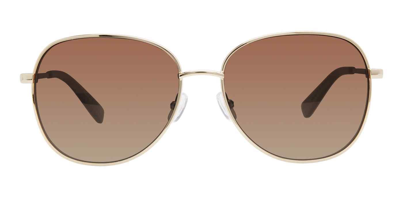 Banana Republic BR2004 Polarized Sunglasses for Men & Women - UV Protection, Classic Aviator Style - Perfect for Driving, Beach & Outdoor Activities