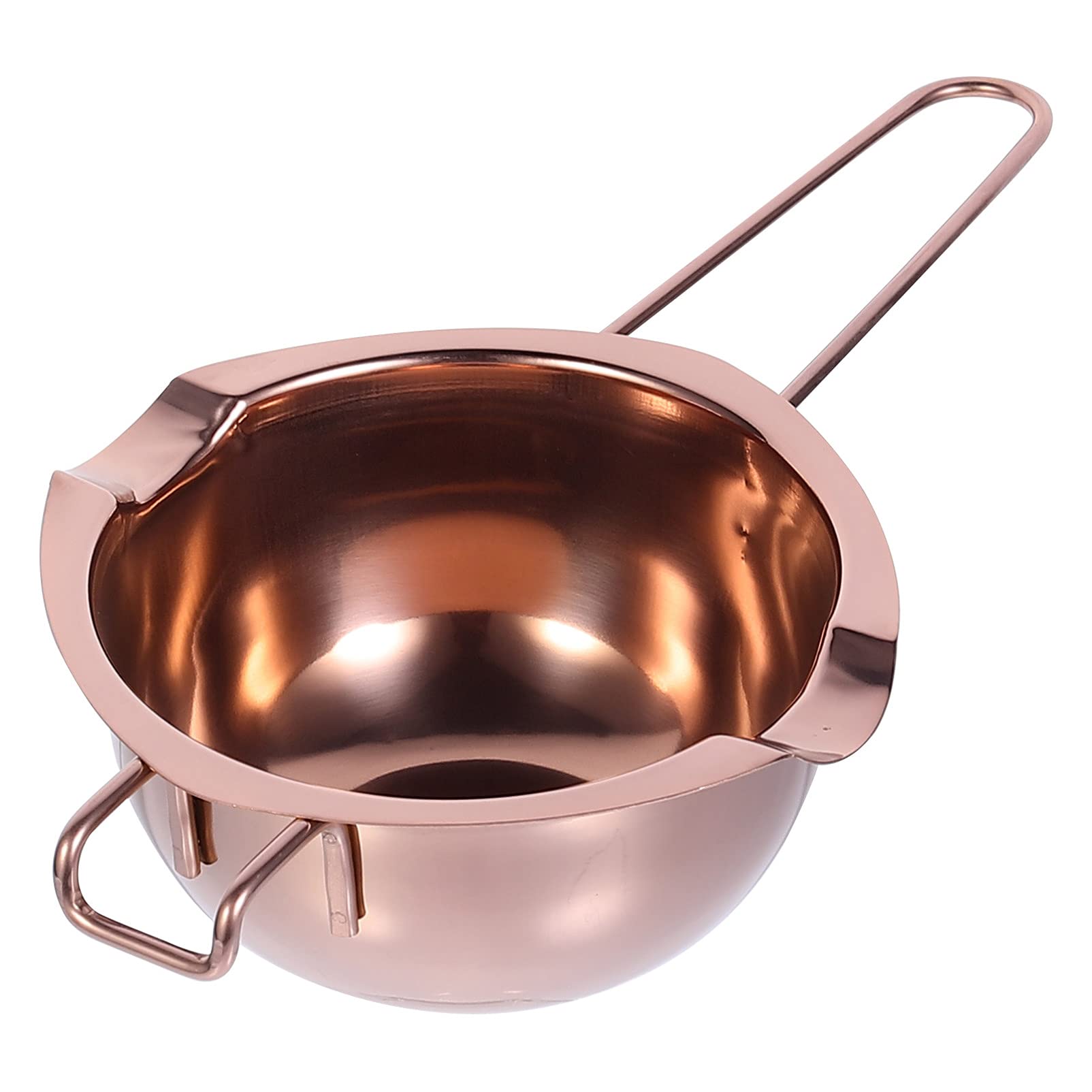 1pc Stainless Steel Melting Pot for Chocolate, Candy, Wax - Kitchen Baking Supplies & Tools - Perfect for DIY Desserts, Fondue, Candle Making & Candy Crafting