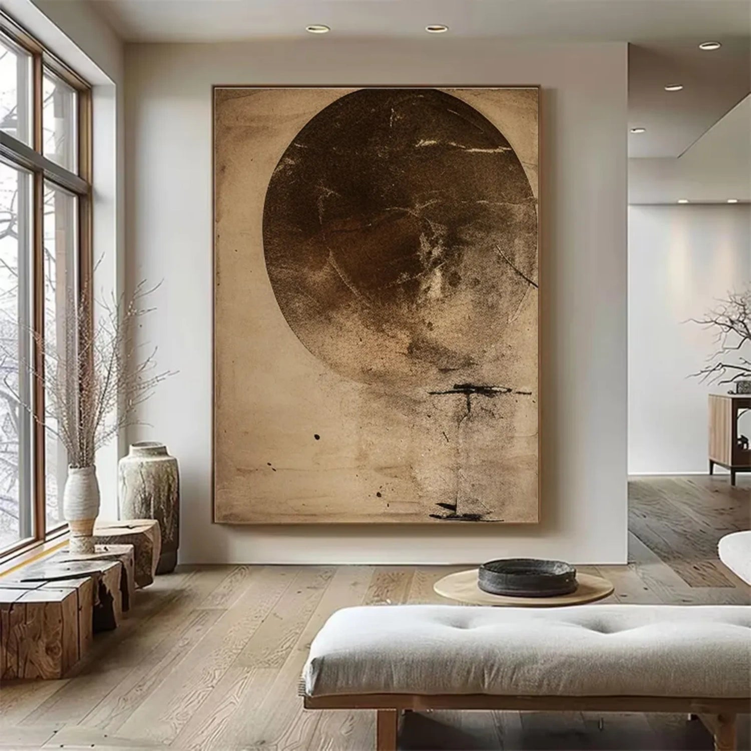 Abstract Tranquility Art Painting #WS267 - Modern Canvas Wall Art for Living Room, Bedroom & Office Decor