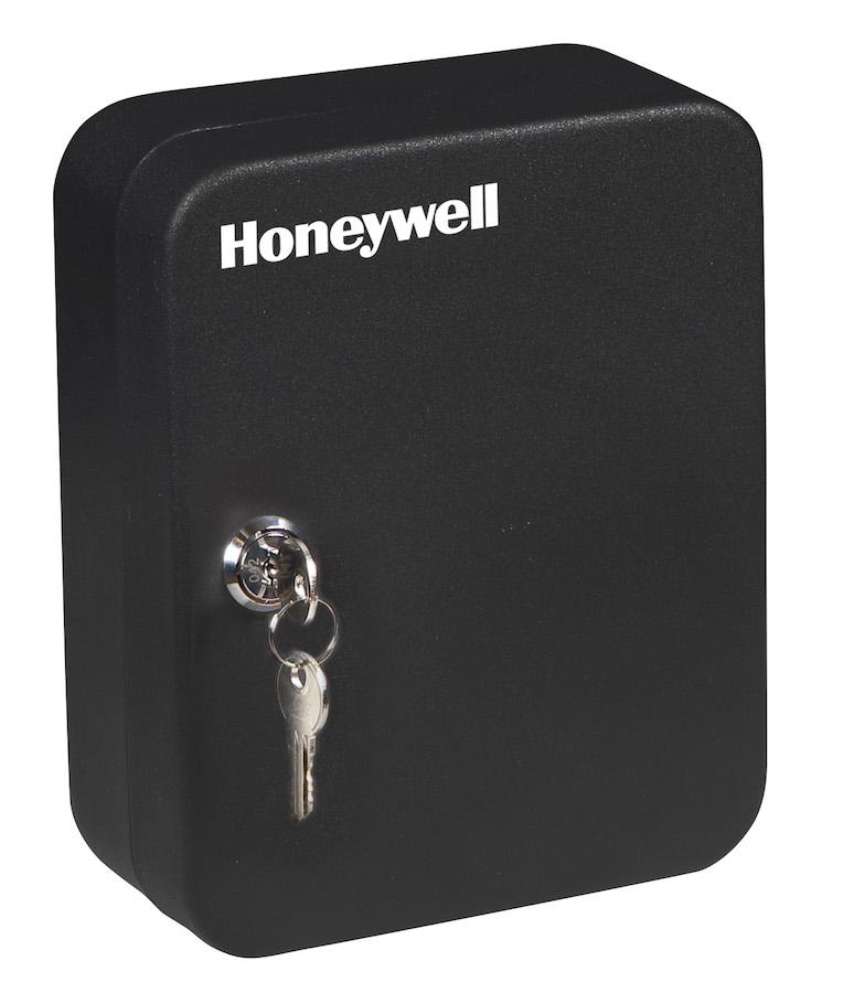 Honeywell 6105 24-Key Steel Security Cabinet with Key Lock - Secure Storage for Valuables, Documents & Firearms at Home or Office