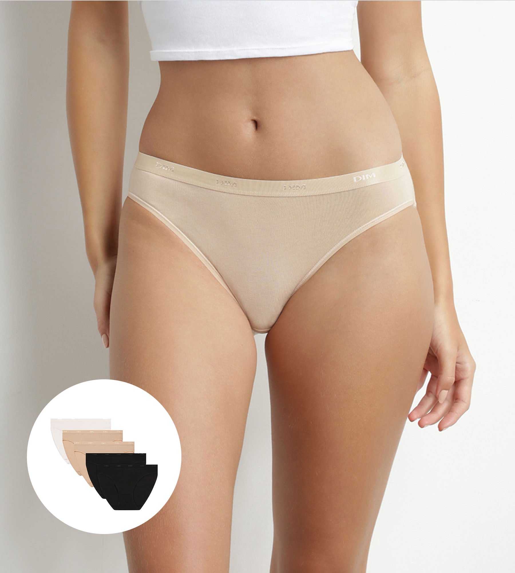 5 Pack Stretch Cotton Underwear for Women - Black Nude White with Pockets | Soft Breathable Eco-Friendly Panties for Everyday Comfort & Active Lifestyle