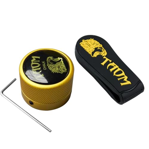 T-Holder-Yellow with Silicone Clip
