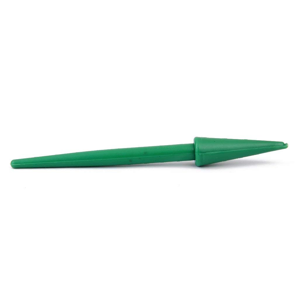 ABchat Plastic Widger with Dibber - Essential Garden Seedling Tools for Planting & Transplanting (Green) | Perfect for Indoor Herb Gardens & Outdoor Vegetable Beds