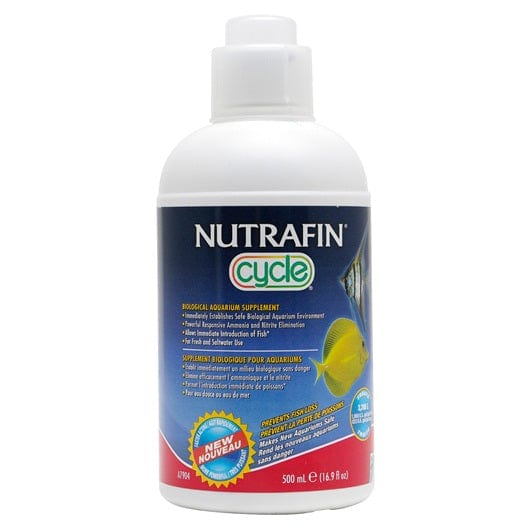 Nutrafin Cycle Biological Aquarium Supplement - Beneficial Bacteria for Fish Tank Cycling | Promotes Healthy Water Conditions | Ideal for New Tank Setup & Maintenance