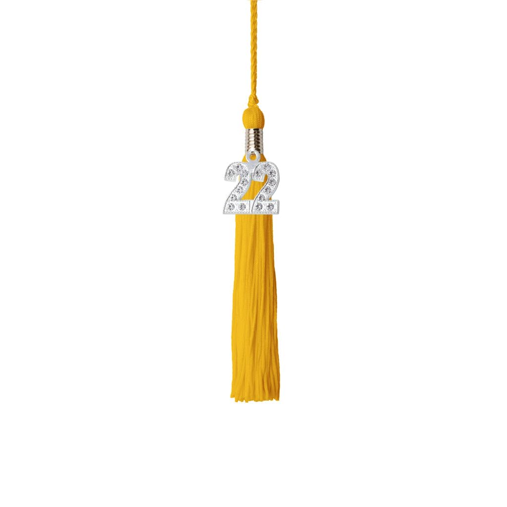 2022 Kindergarten Graduation Tassel with Bling Charm - Blue - Perfect for Preschool Graduation Ceremony, Party Favors & Photo Props