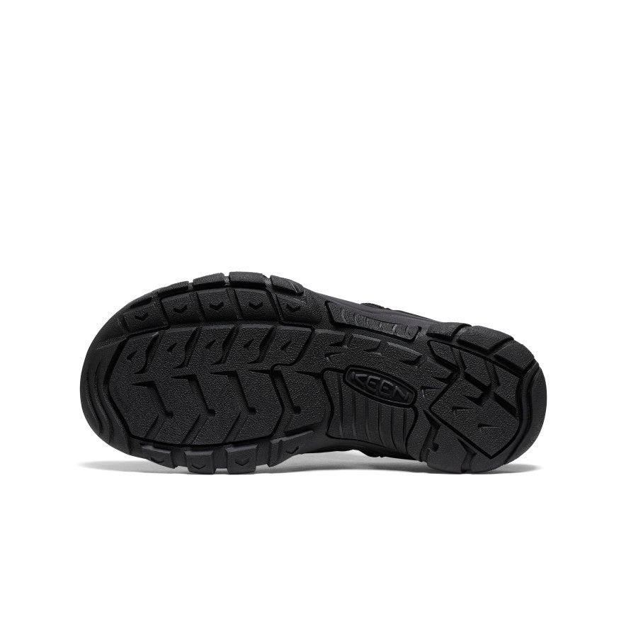 Newport H2 Triple Black Sandals for Women - Comfortable Waterproof Beach & Outdoor Walking Shoes