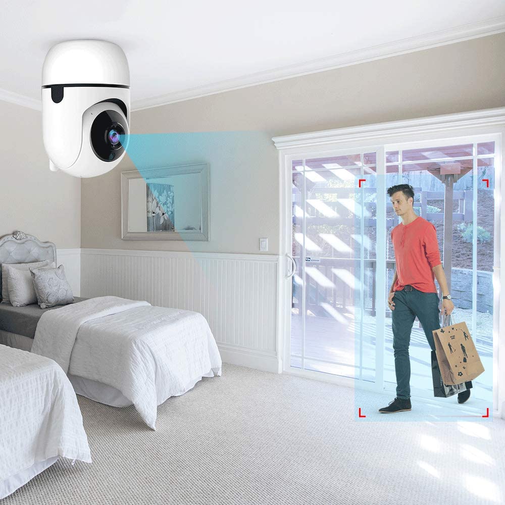 Best Wireless Security Camera for Home & Outdoor Use - HD 1080P, Night Vision, Motion Detection, 2-Way Audio, Weatherproof - Ideal for Baby Monitor, Pet Camera, and Home Surveillance