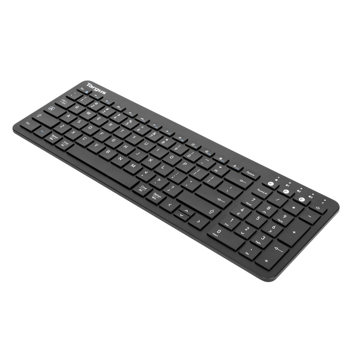 Multi-Device Bluetooth® Antimicrobial Keyboard & Comfort Mouse Bundle for Office, Home, Gaming - Wireless Keyboard and Mouse Set with Antibacterial Coating for PC, Laptop, Mac