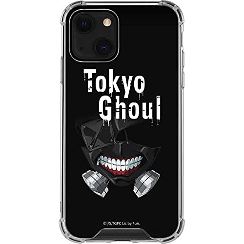 Skinit Clear iPhone 13 Mini Phone Case with Officially Licensed Funimation Tokyo Ghoul Design - Slim Protective Cover for Everyday Use & Anime Fan Gifts