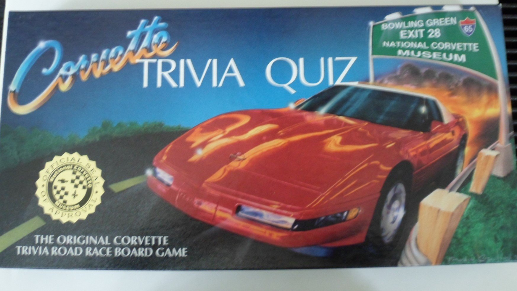 Corvette Trivia Quiz Game - Fun Road Racing Challenge for Car Enthusiasts | Perfect for Parties, Car Shows & Family Game Nights